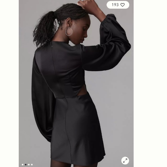 SIGNIFICANT OTHER LONG-SLEEVE CUTOUT MINI DRESS - Picture 3 of 11